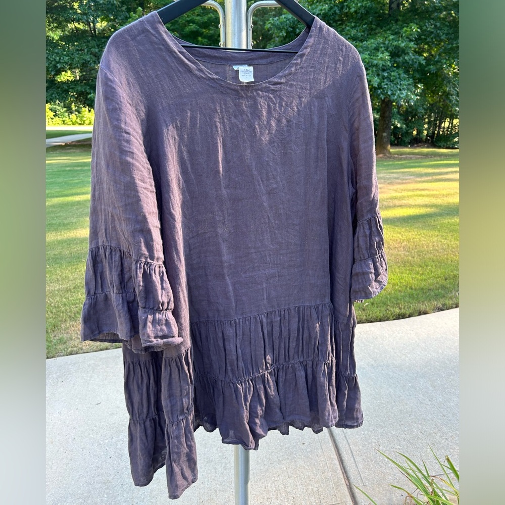 Women's 100% Linen Dress